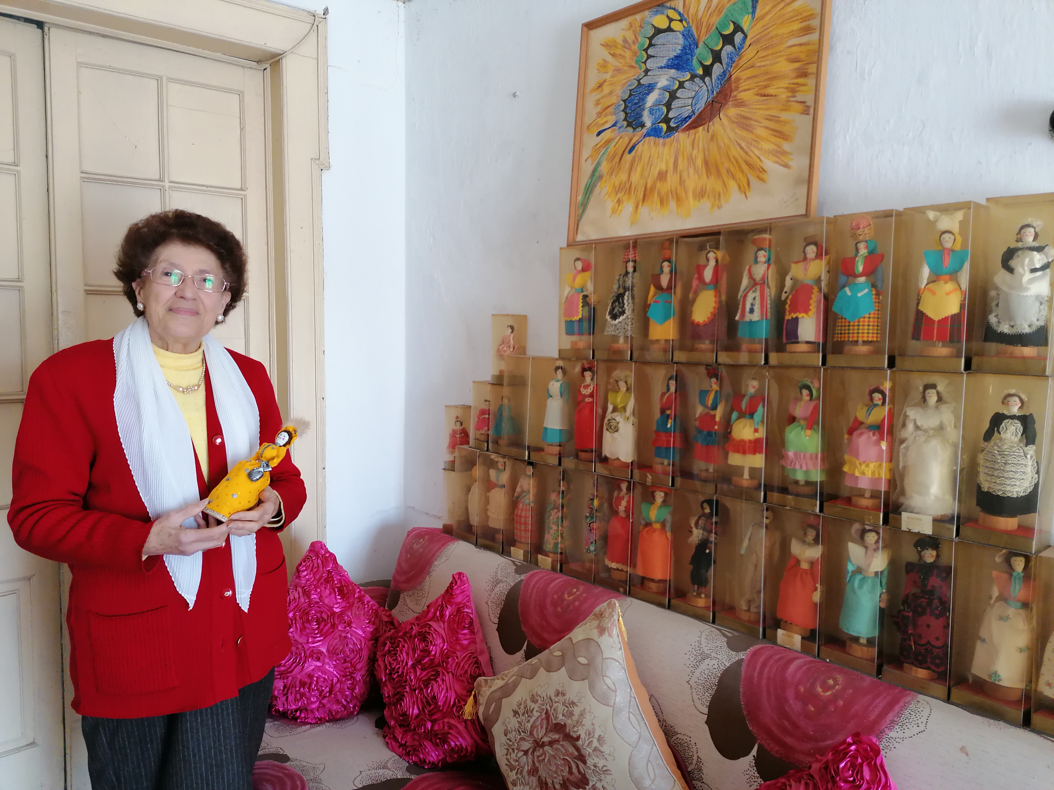 Mariazinha, a última artesã a dar vida às bonequinhas tradicionais de Constância