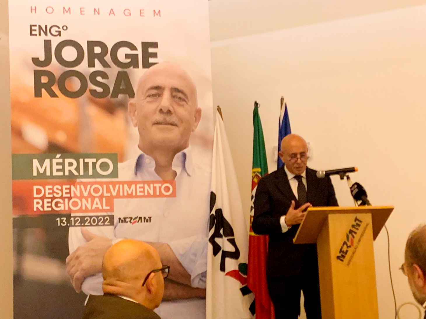 Jorge Rosa recebeu Medalha de Ouro da Nersant (c/aúdio)