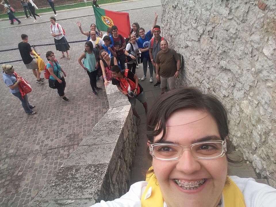 Ourém | Do Rio de Janeiro a Lisboa, Patrícia Manalvo está em todas as jornadas do Papa Francisco