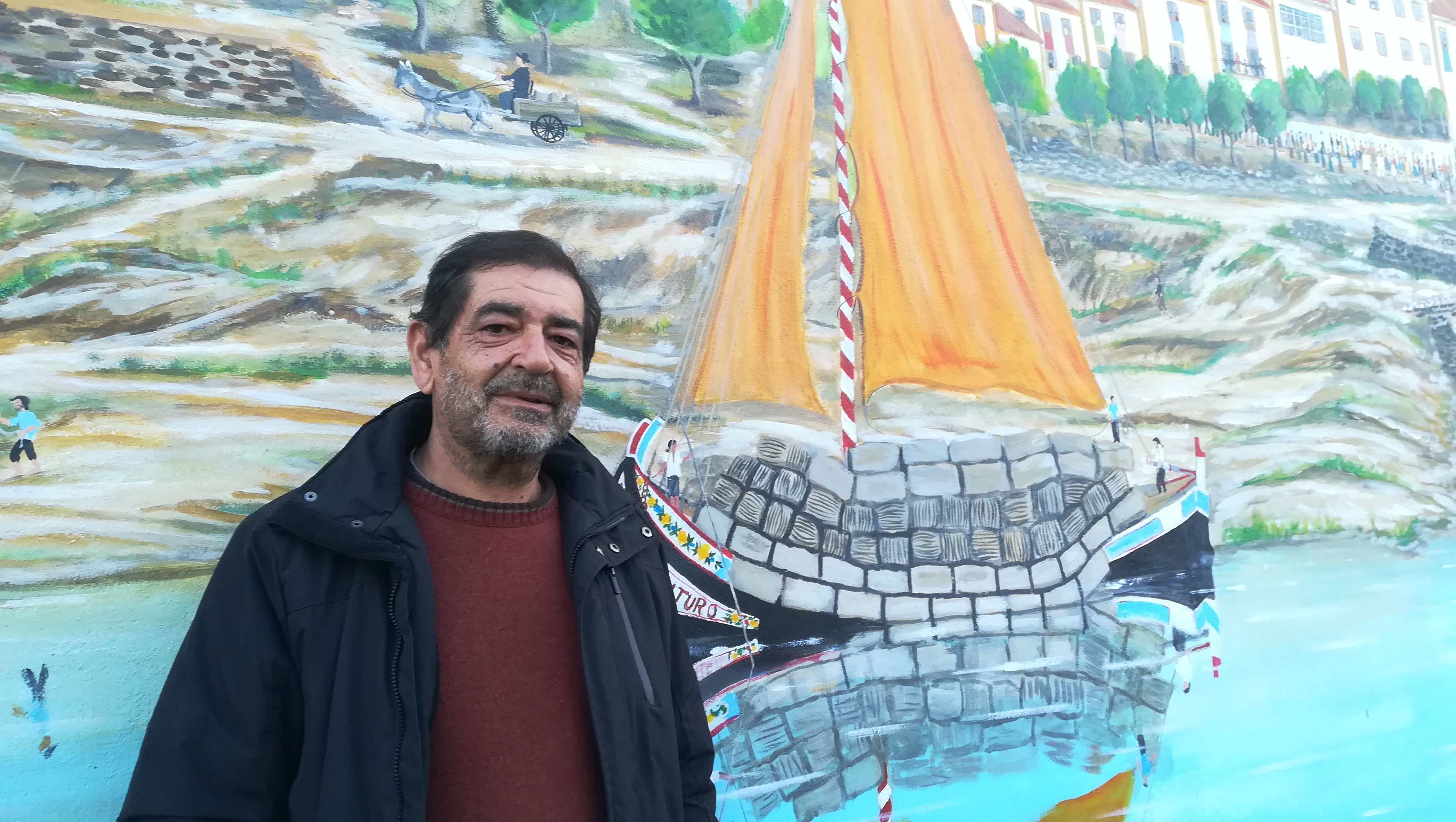 José Paulo Nobre, o artista que juntou dois rios e pintou Constância antiga a céu aberto