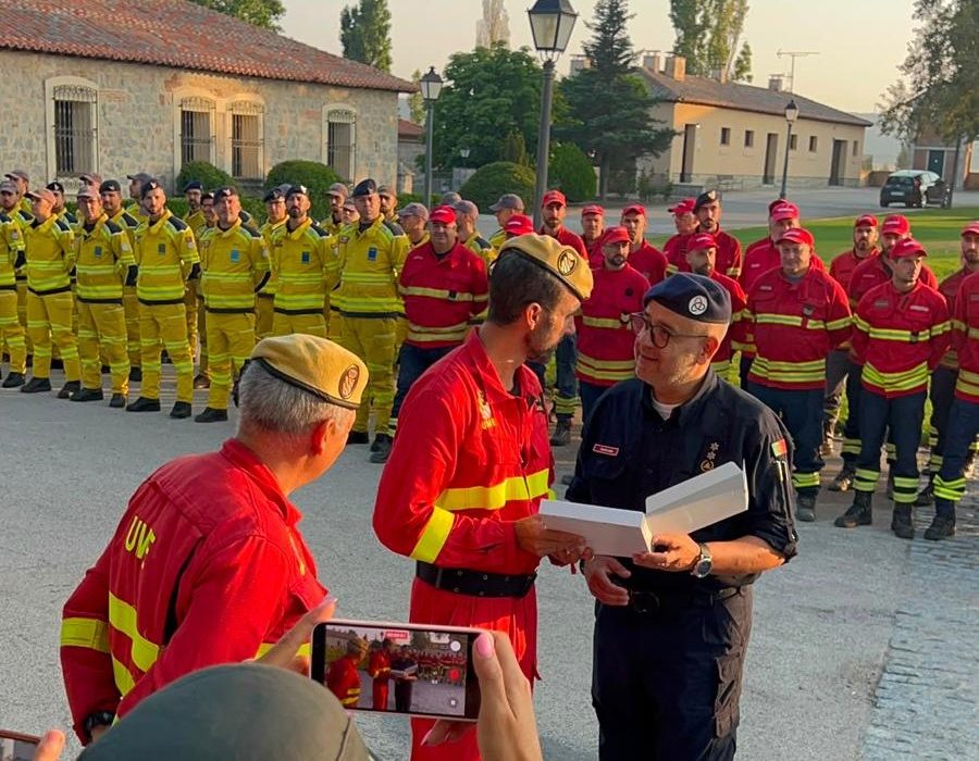 Cinco dias no maior incêndio de Espanha: David Lobato relata a missão portuguesa em Ávila